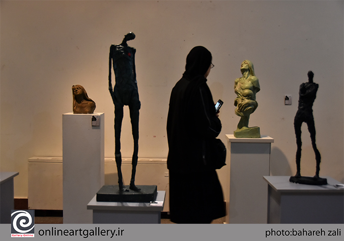 گزارش تصویری نمایشگاه آثار هادی ضیاءالدینی در مؤسسه صبا (بخش دوم)